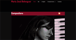 Desktop Screenshot of mariajosebelenguer.com